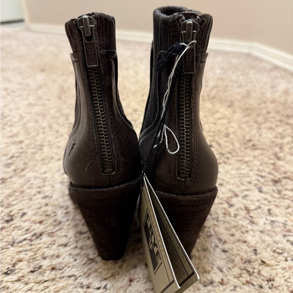 Frye Women's Brown Ankle Boots - Picture 3 of 4